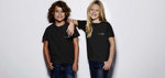 YU Classic T-shirt for kids with chest and back print